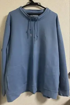 Ikka チャイナ服風 スウェット XL ブルー