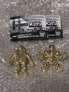 バンダイ　ガチャ　キンケシダイキャスト 11 ステカセ　プラネットマン　金メッキ