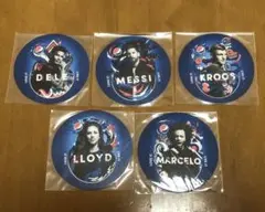新品未開封　Pepsi コースター　UEFA CHAMPIONS 非売品