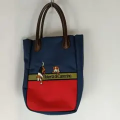 Roberta di Camerino　犬　刺繍　ハンドバッグ　B3363