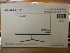 JAPANNEXT 24.5インチ FHD LED ゲーミングモニター