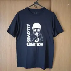 新品 未使用 英字 プリント トップス 半袖 Tシャツ Mサイズ 黒色