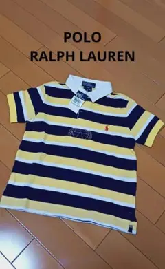 【新品】ポロ ラルフローレン ポロシャツ 4T 半袖 ボーダー