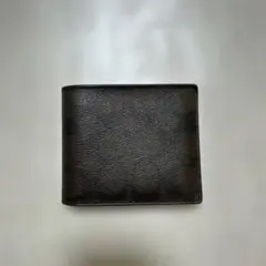 COACH ダークブラウン 二つ折り財布