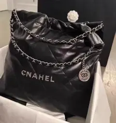CNAHEL ブラック ショルダーバッグ