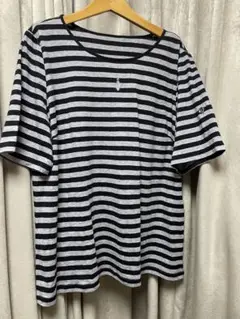 レリアン ボーダー 袖ロールアップ カットソー Ｔシャツ 13➕