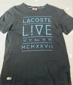 LACOSTE ブラックTシャツ