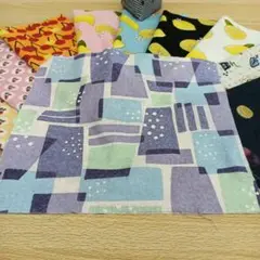 ★A918★ カットクロス/プリント生地/国産/25cm×25cm/10点