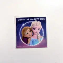 【匿名配送】ディズニーザマーケット　日替りステッカー　アナと雪の女王　ノベルティ