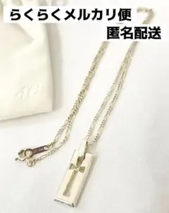 4℃ シルバー ネックレス 小袋付き