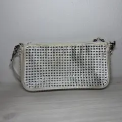 ZARA ストーン装飾 ショルダーバッグ