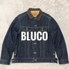BLUCO DENIM JACKET Gジャン 月桂樹 濃紺 ネイビー L