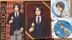 進撃の巨人　エレン　break time 水中浮遊　グッズセット