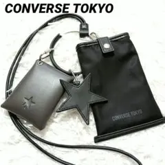 美品　コンバース CONVERSE TOKYO スマホショルダーバックサコッシュ