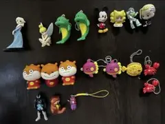 キャラクター フィギュア ストラップ セット