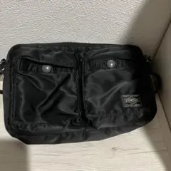 PORTER ブラック ショルダーバッグ