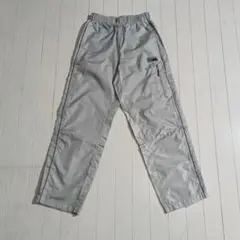 FIRST DOWN ナイロンパンツ ライトグレー　160cm