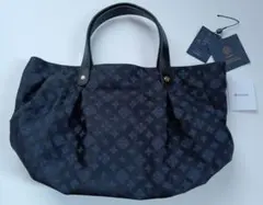 ラシット　russet　トートバッグ　ネイビー　ブラック