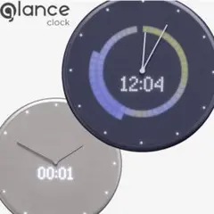 即購入可⭐Glance Clock グランスクロック シルバー 掛け時計 置時計