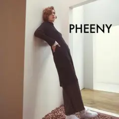 超特価★ PHEENY Big Waffle Dress ワンピース ブラック