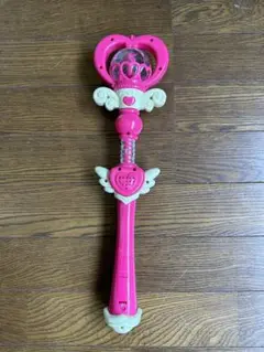 ハート型光るスティックピンク