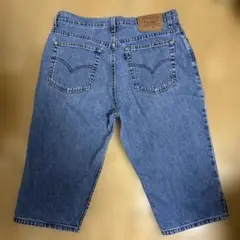 Levi's クロップドパンツ デニムブルー