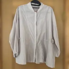 ハルメク　ノーカラージャケット