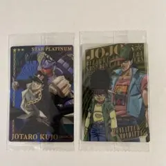 新品未開封　ジョジョの奇妙な冒険 カードセット