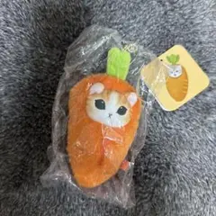 mofusandもふもふマルシェとれたてにゃんマスコットにんじん新品未使用