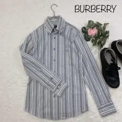 BURBERRY BLACK LABEL ストライプシャツ サイズ1 長袖