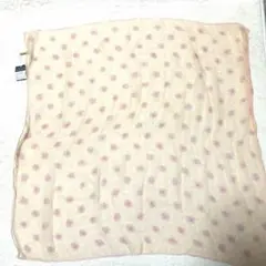 大判 スカーフ 花柄 ピンク系 未使用