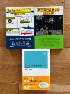 藤原正彦 数学書 3冊セット