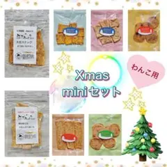 犬用おやつ Xmas miniセット 北海道 無添加 ジャーキー 鶏肉チキン 魚