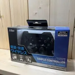PS4/PS3/PC用 シンプルコントローラー ワイヤレスターボ