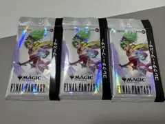 MTG　ファイナルファンタジー　コレクターブースター　日本語版　3パック　未開封