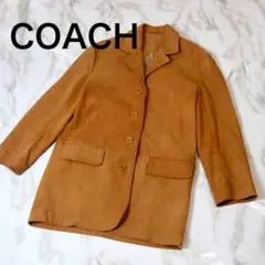 【希少】COACH コーチ レザーコート ジャケット ヴィンテージ