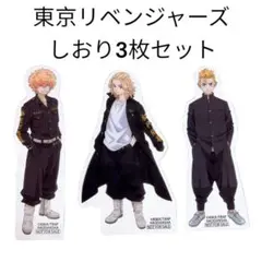 東京リベンジャーズ✴クリアしおり3枚セット❀マイキー＆タケミチ✨アニメイト特典♪