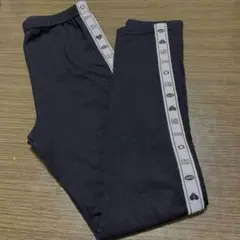 CUTIE ブラックパンツ 135cm サイドストライプ
