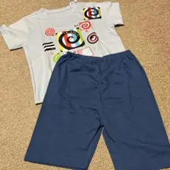 しましまぐるぐる　パジャマ　90センチ　新品