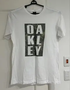 OAKLEY ホワイト プリントTシャツ XLサイズ