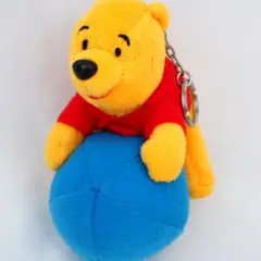 くまのプーさん プーさん 風船 キーホルダー ストラップ マスコット