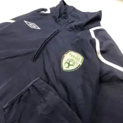 UMBRO ハーフジップ ナイロンジャケット ライトアウター 2XL