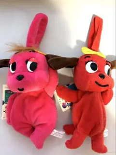 7匹のマーブルわんちゃん ピンク ぬいぐるみ マスコット タグ付き 7匹のマーブルわんちゃん ピンク ぬいぐるみ マスコット タグ