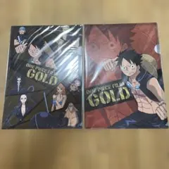 ONEPIECE FILM GOLD クリアファイル 2枚組