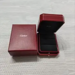 Cartier 赤 リングケース
