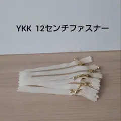 YKK 12センチファスナー　G　10本　きなり