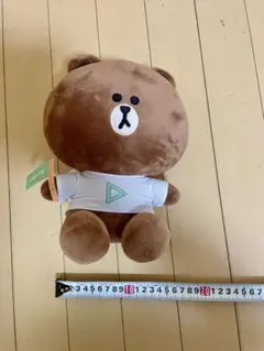 ラインライブ　オリジナル　非売品　限定　ブラウン　ぬいぐるみ
