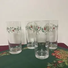 PFALTZGRAFF ファルツグラフ　クリスマス グラス 4個セット