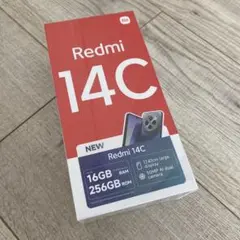 Redmi 14C 16+256GB ROM Starry Blue 新品未開封