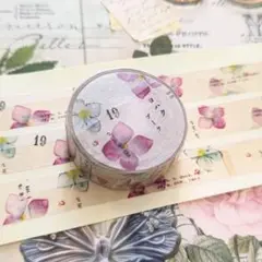 ＊ヨハク ブーケ＆薔薇両面デザペセット＊マステ＆デザペ